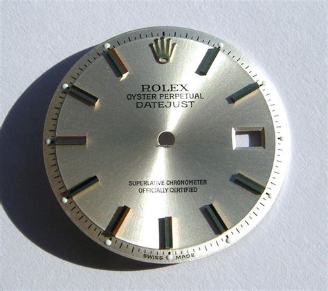 seltene rolex zifferblätter|Rolex Datejust 28mm Zifferblatt silberfarbend Dial selten I039.